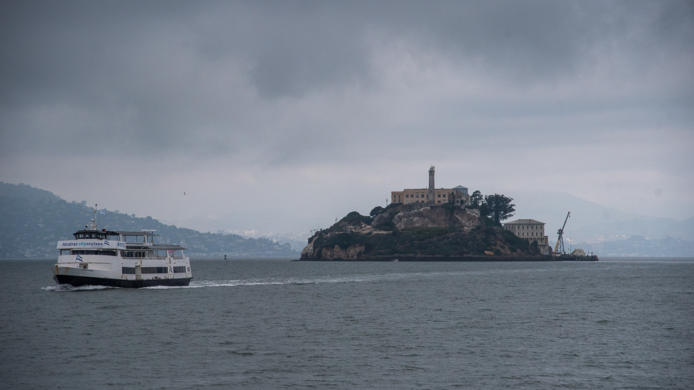 Isola di Alcatraz, raggiungibile con traghetto