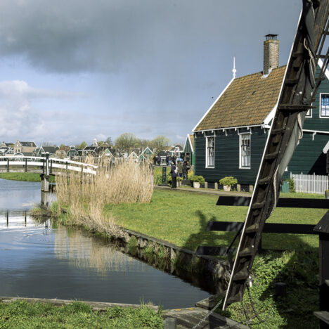 uno scorso di Zaanse Schans, in Olanda