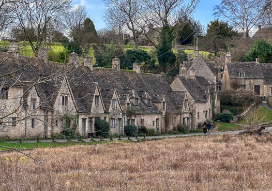 Bibury, incantevole paesino delle Cotswolds, inghilterra