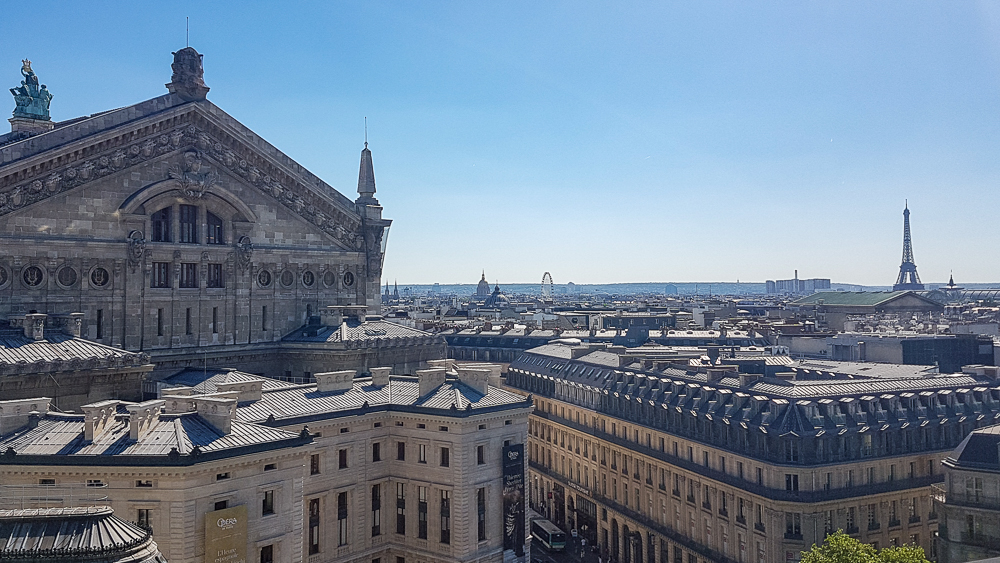 Panorama di Parigi visto da Lafayette