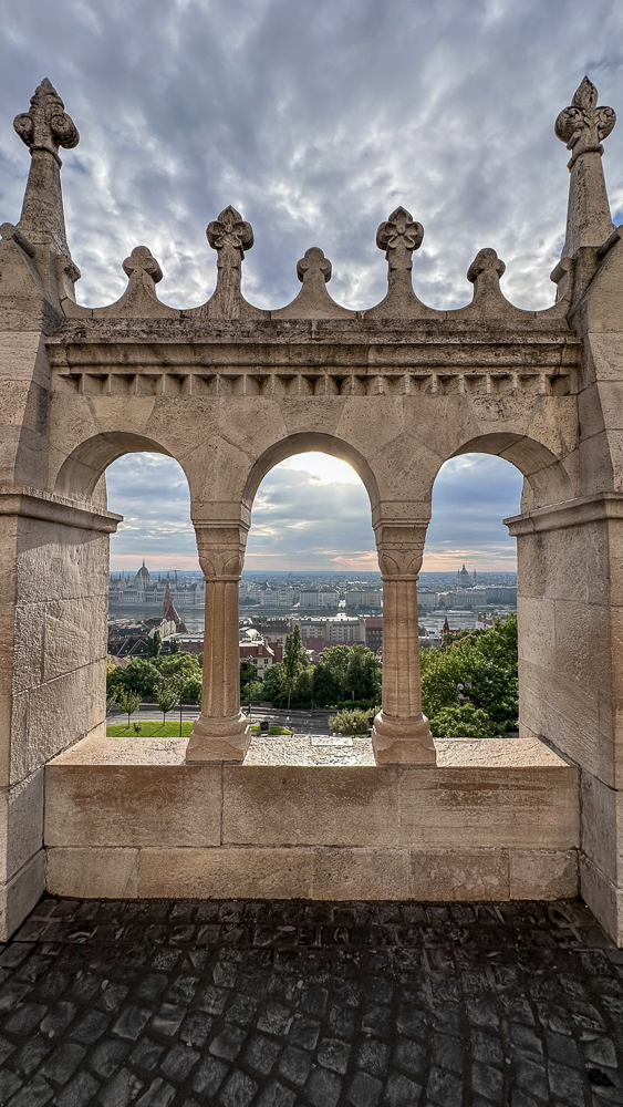 budapest bastione dei pescatori, scorcio