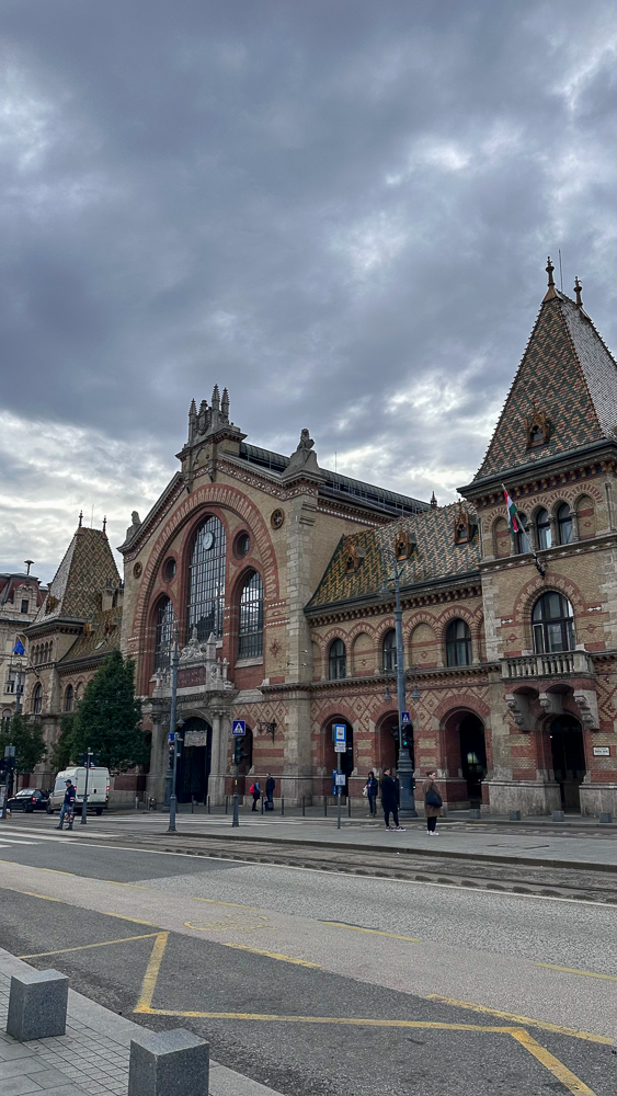 Budapest, mercato centrale dall'esterno