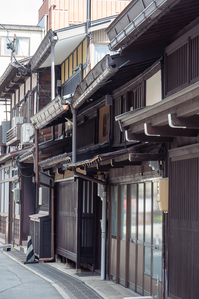 Takayama e le sue case in legno